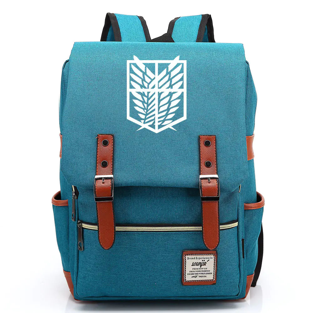 Attack on Titan Anime Backpack for Students, Unisex